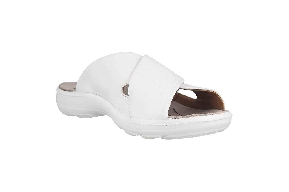 Jomos Pantoletten In Übergrößen Weiß 890614 284 212 Große Damenschuhe