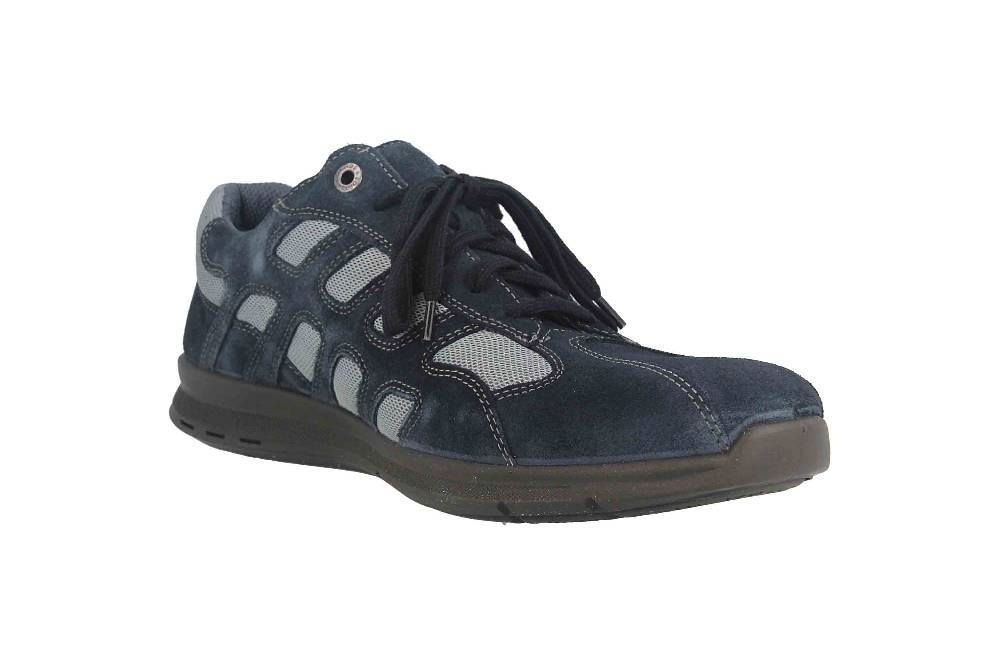 Jomos Rogato Halbschuhe In Übergrößen Blau 324320 914 8008 Große Herrenschuhe