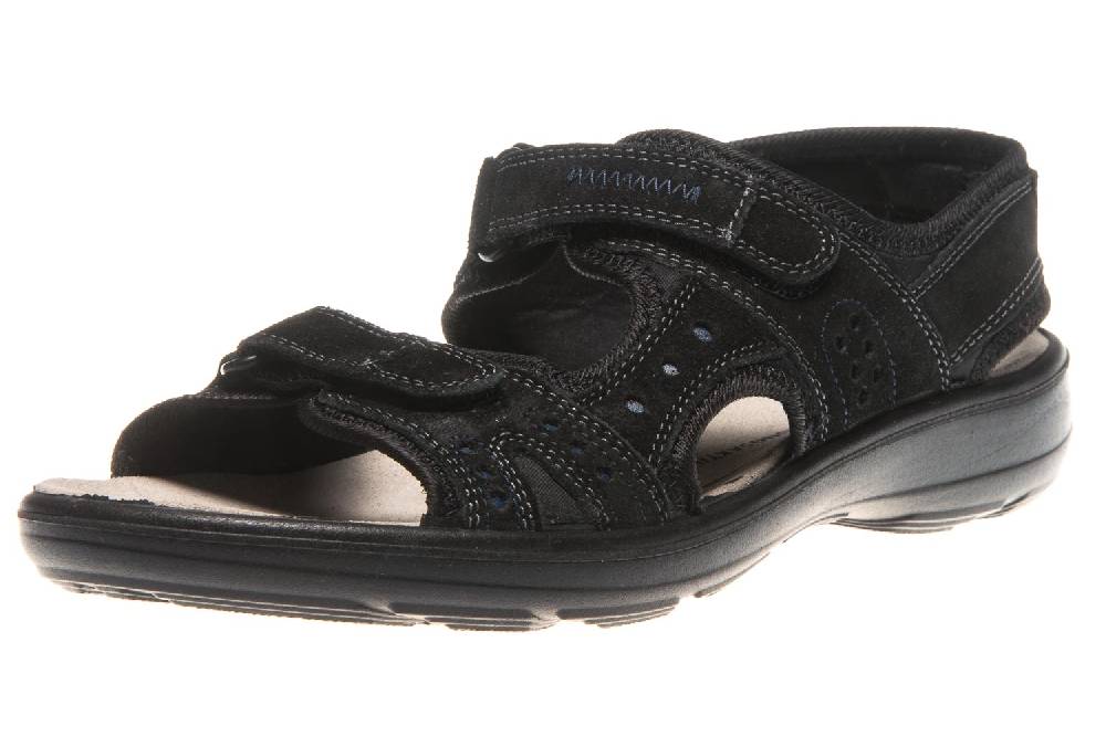 JOMOS Sandale in Übergrößen Schwarz 890604 84 000 große Damenschuhe
