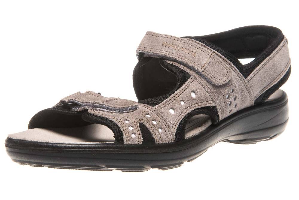 JOMOS Sandale in Übergrößen Taupe 890604 84 431 große Damenschuhe