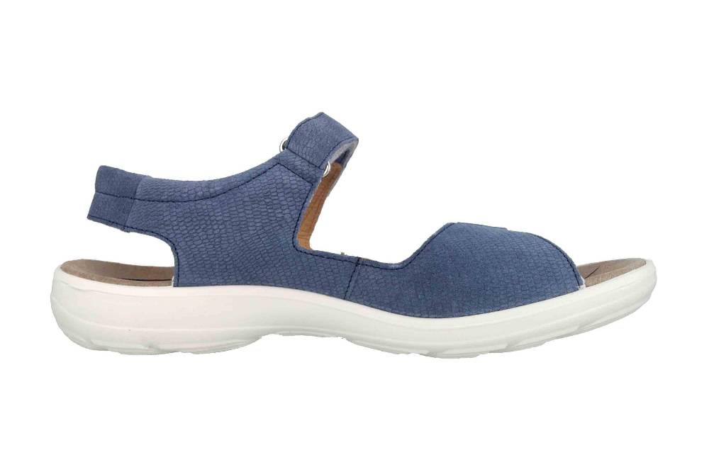 Jomos Sandalen In Übergrößen Blau 890607 987 8096 Große Damenschuhe