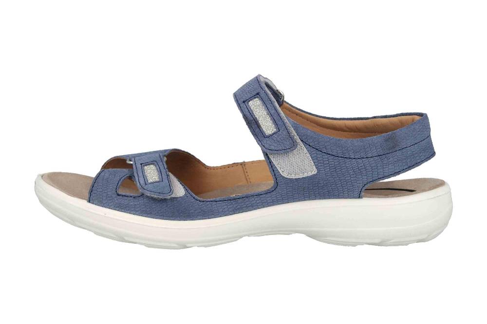 Jomos Sandalen in Übergrößen Blau 890607 987 8096 große Damenschuhe