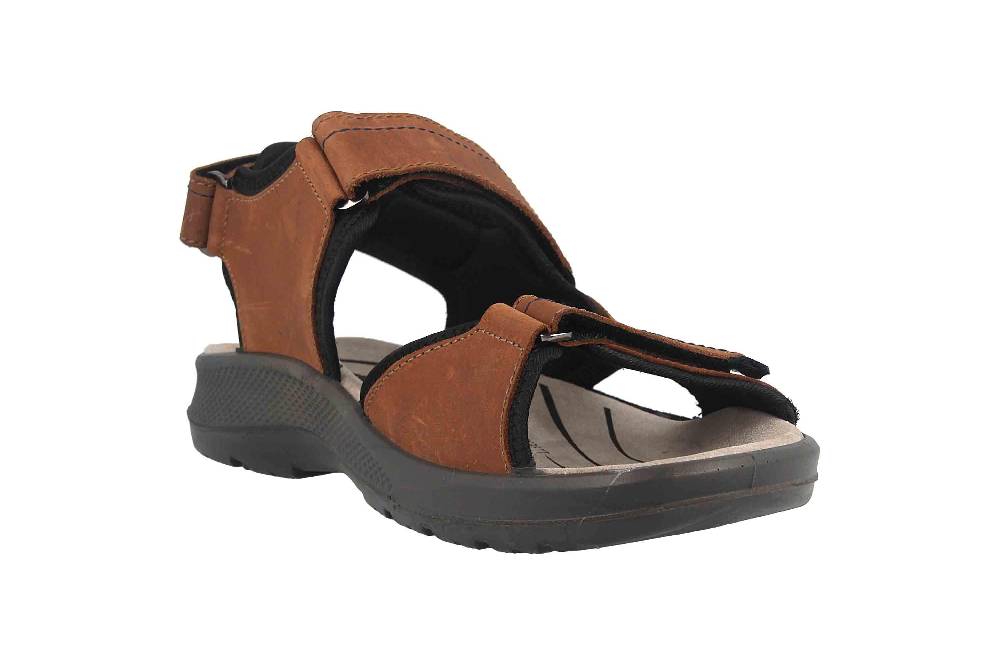 Jomos Sandalen In Übergrößen Braun 506612 731 3181 Große Herrenschuhe