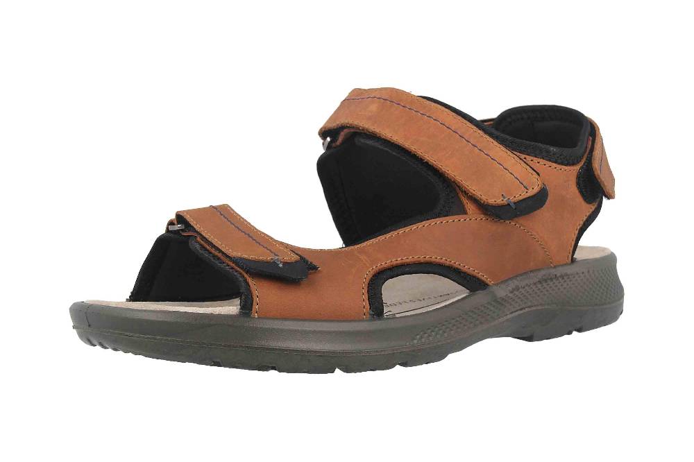 Jomos Sandalen In Übergrößen Braun 506612 731 3181 Große Herrenschuhe