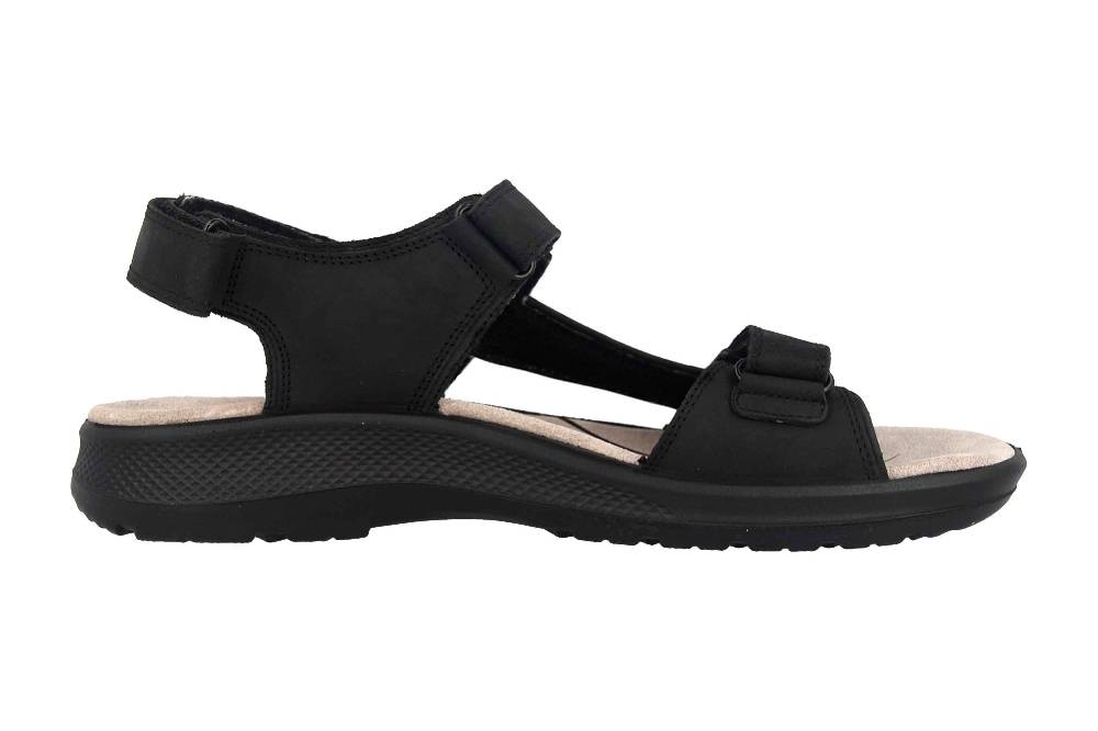 Jomos Sandalen In Übergrößen Schwarz 506605 166 0044 Große Herrenschuhe