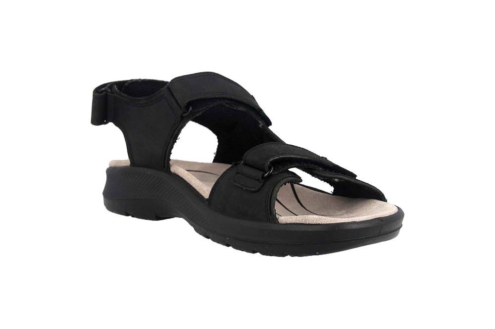 Jomos Sandalen In Übergrößen Schwarz 506605 166 0044 Große Herrenschuhe