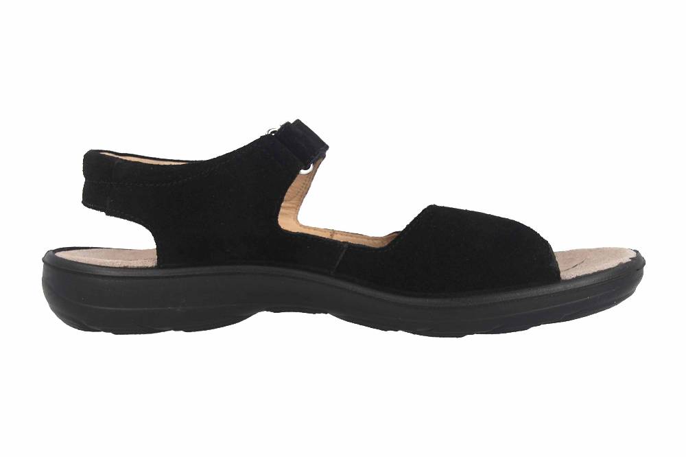 Jomos Sandalen In Übergrößen Schwarz 890607 988 0095 Große Damenschuhe