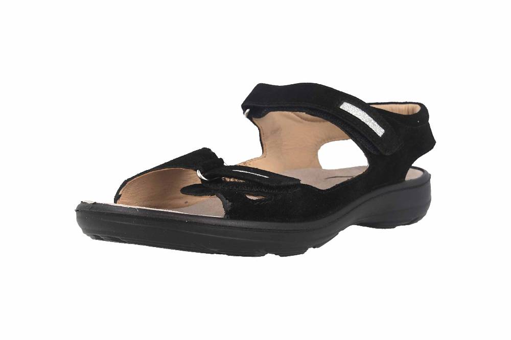 Jomos Sandalen In Übergrößen Schwarz 890607 988 0095 Große Damenschuhe