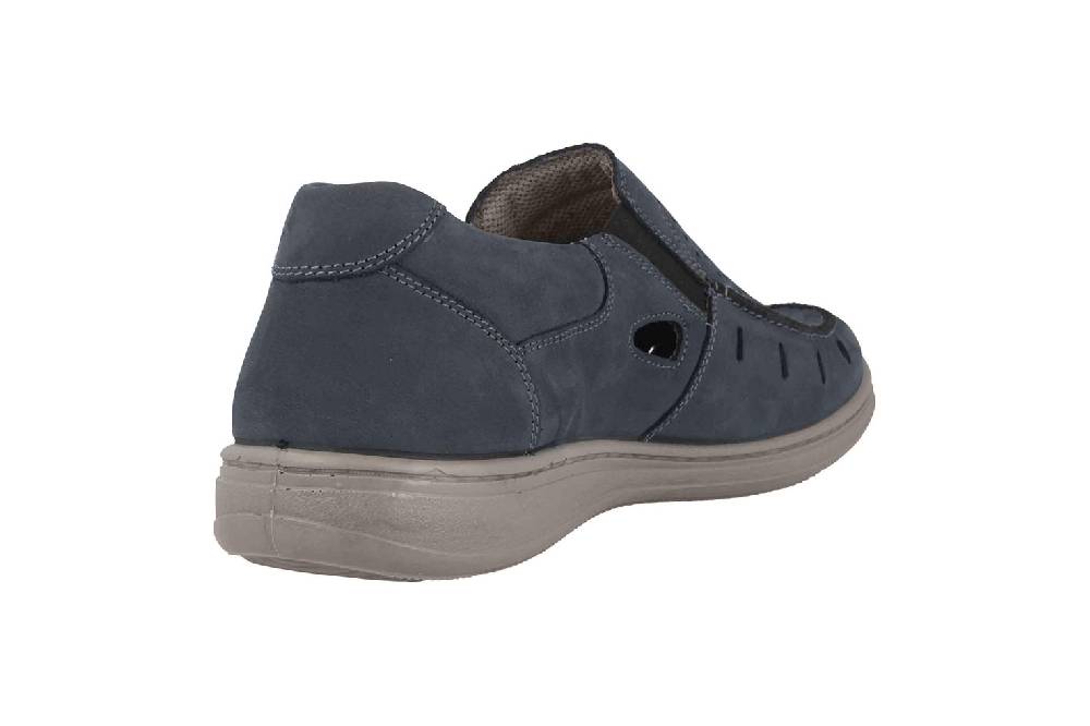 Jomos Slipper In Übergrößen Blau 463312 12 861 Große Herrenschuhe