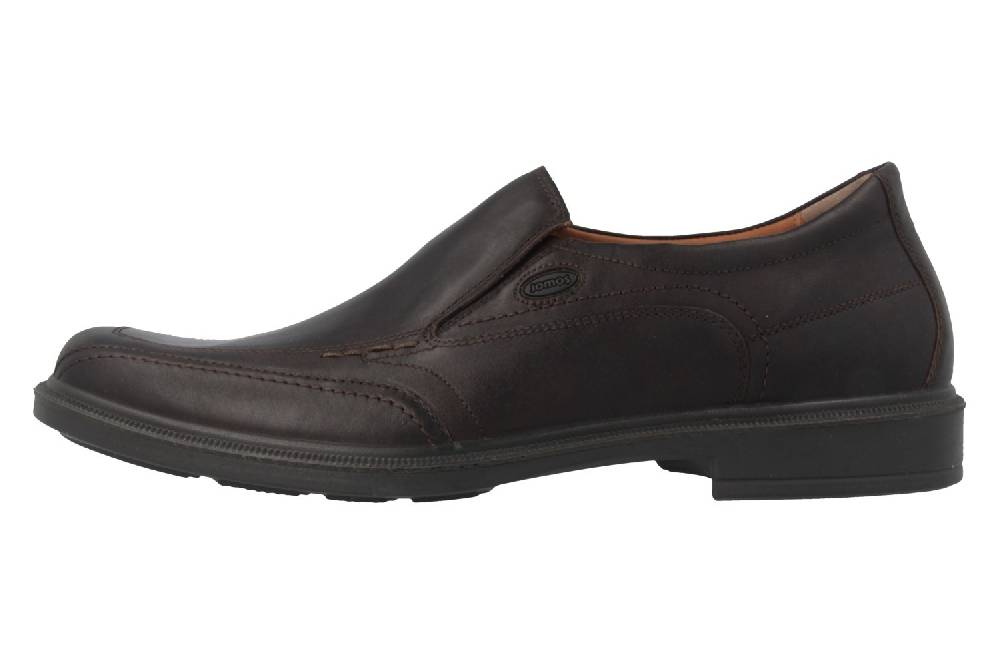 Jomos Slipper In Übergrößen Braun 204404 23 355 Große Herrenschuhe