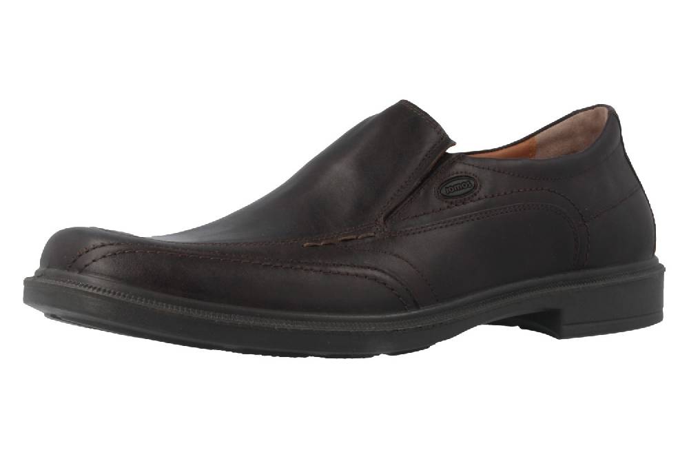 Jomos Slipper in Übergrößen Braun 204404 23 355 große Herrenschuhe