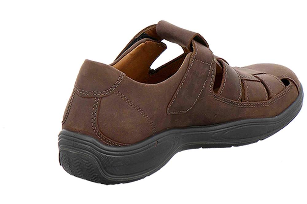 Jomos Slipper In Übergrößen Braun 418201 42 355 Große Herrenschuhe