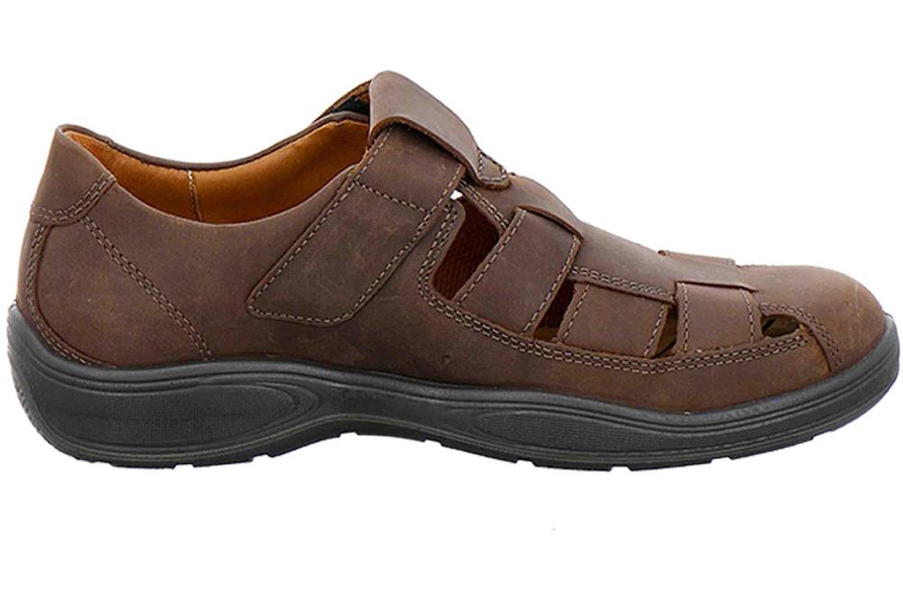 Jomos Slipper In Übergrößen Braun 418201 42 355 Große Herrenschuhe