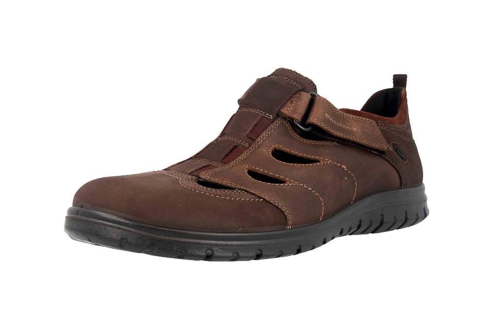 Jomos Slipper In Übergrößen Braun 423305 906 355 Große Herrenschuhe