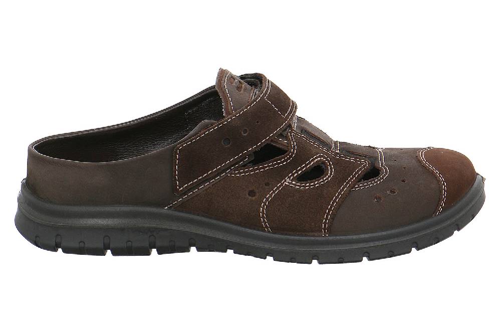 JOMOS Slipper In Übergrößen Braun 423306 906 355 Große Herrenschuhe