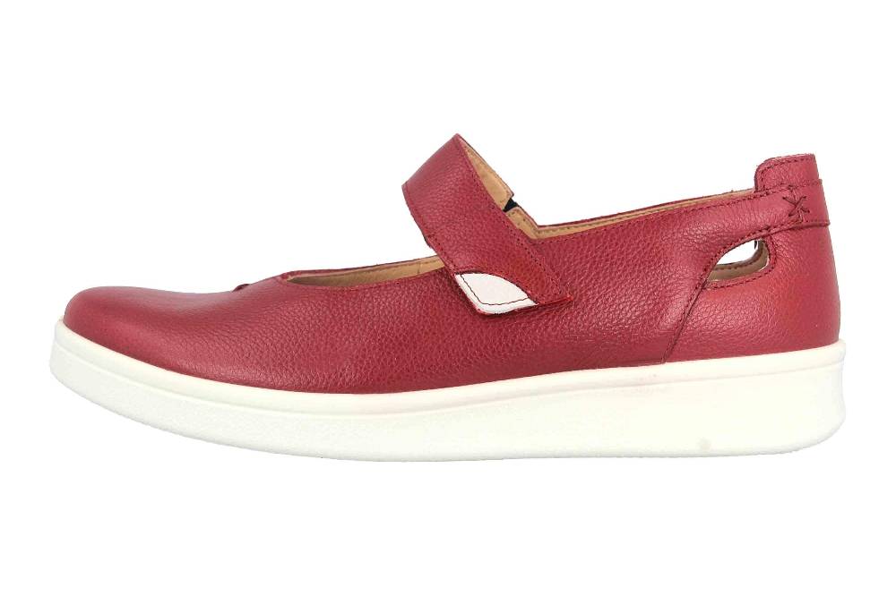 Jomos Slipper in Übergrößen Rot 809203 61 5013 große Damenschuhe