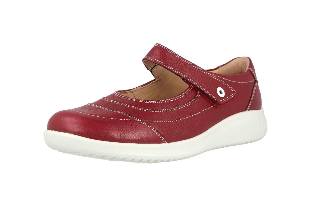 Jomos Slipper In Übergrößen Rot 857203 61 550 Große Damenschuhe