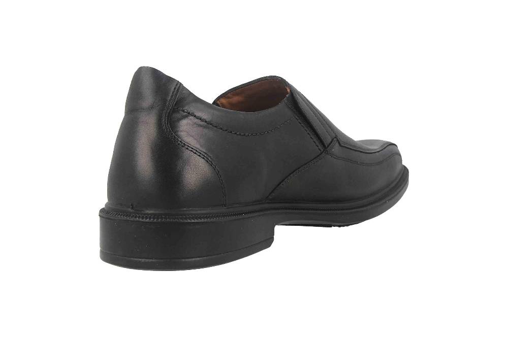 Jomos Slipper In Übergrößen Schwarz 204201 23 000 Große Herrenschuhe