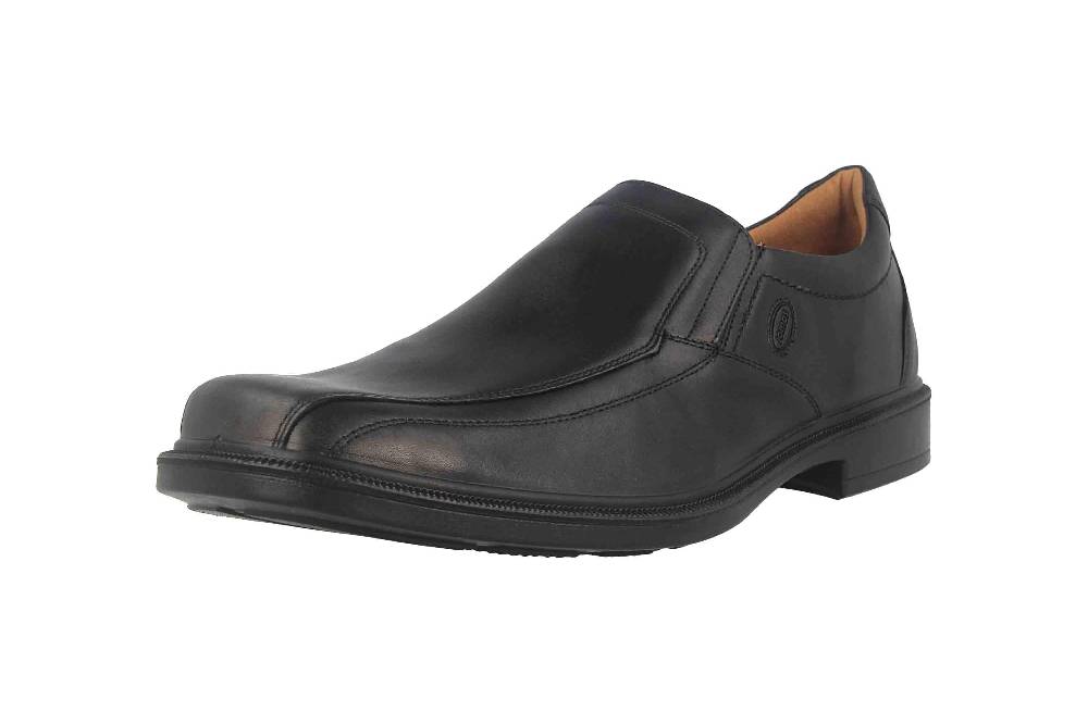 Jomos Slipper In Übergrößen Schwarz 204201 23 000 Große Herrenschuhe