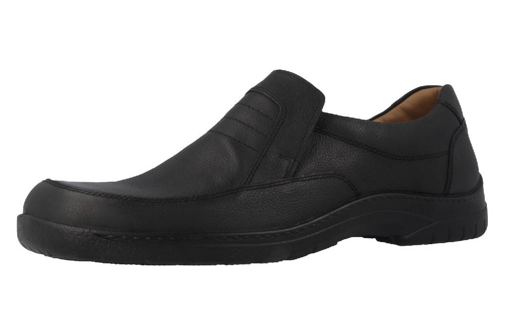 Jomos Slipper in Übergrößen Schwarz 406201 44 000 große Herrenschuhe