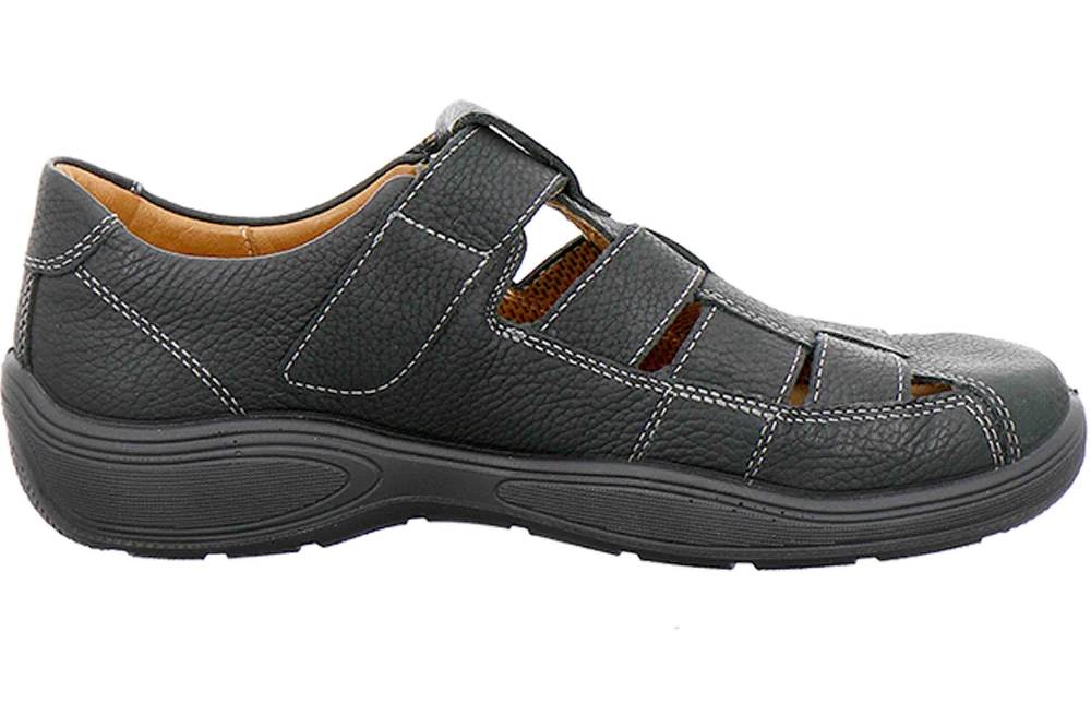 Jomos Slipper In Übergrößen Schwarz 418201 35 000 Große Herrenschuhe