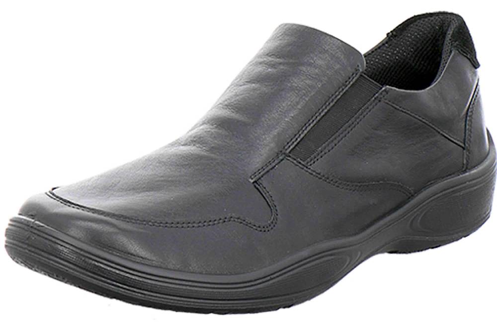 Jomos Slipper In Übergrößen Schwarz 418415 106 000 Große Herrenschuhe