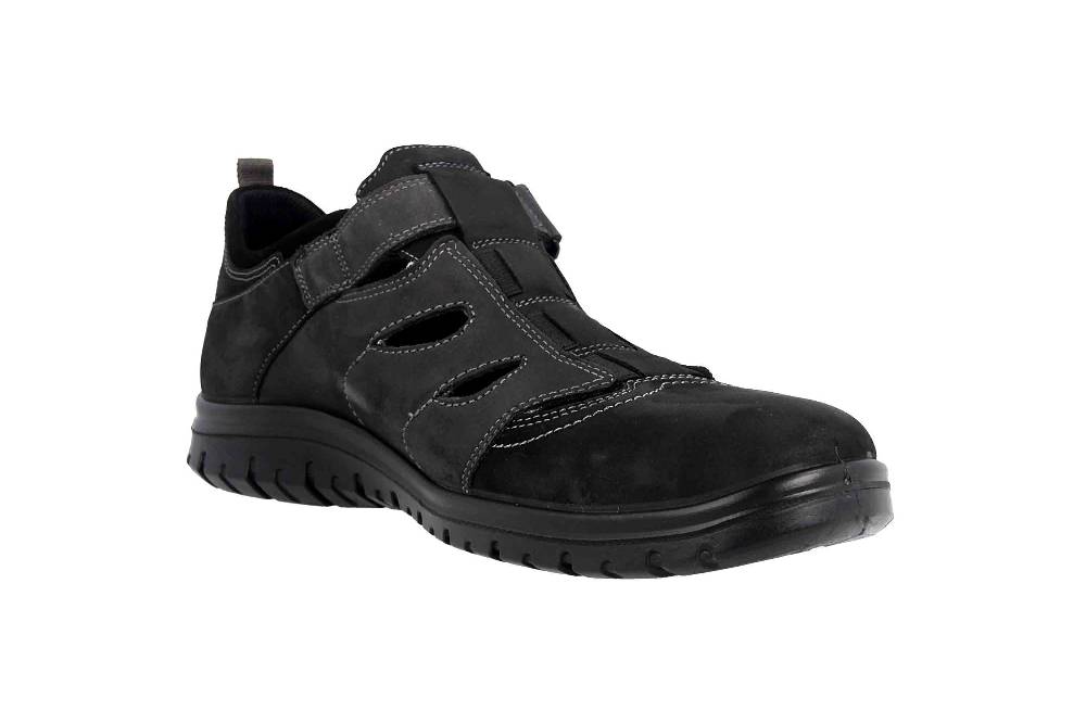 Jomos Slipper In Übergrößen Schwarz 423305 906 000 Große Herrenschuhe