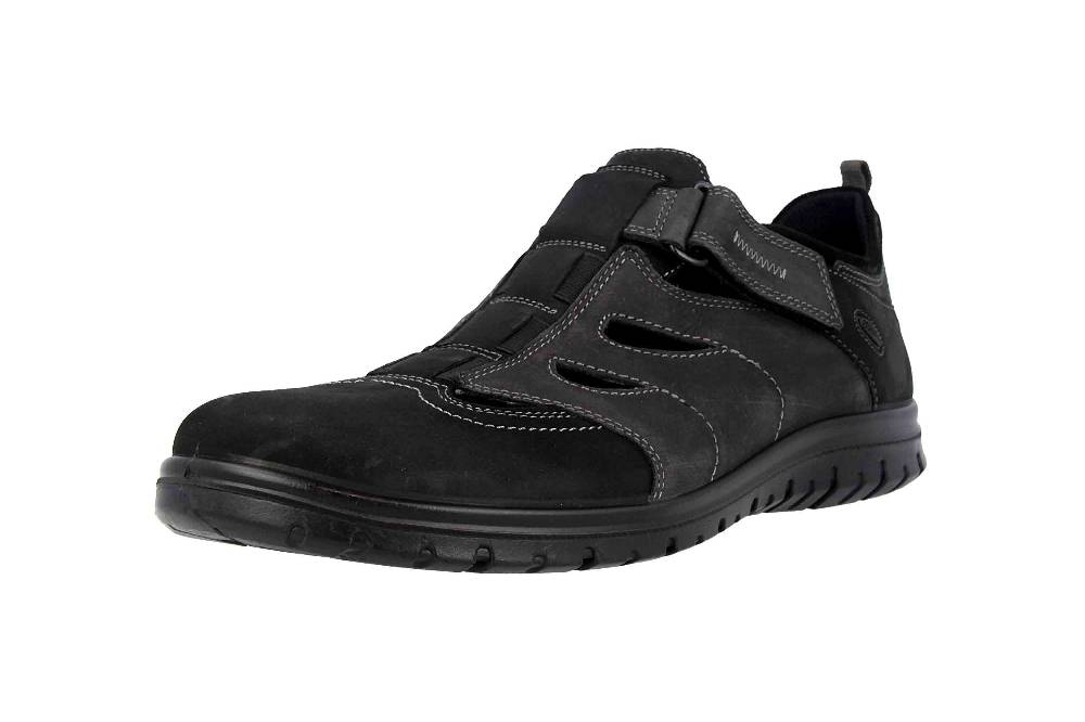 Jomos Slipper In Übergrößen Schwarz 423305 906 000 Große Herrenschuhe