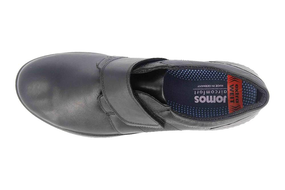 Jomos Slipper In Übergrößen Schwarz 857303 13 000 Große Damenschuhe