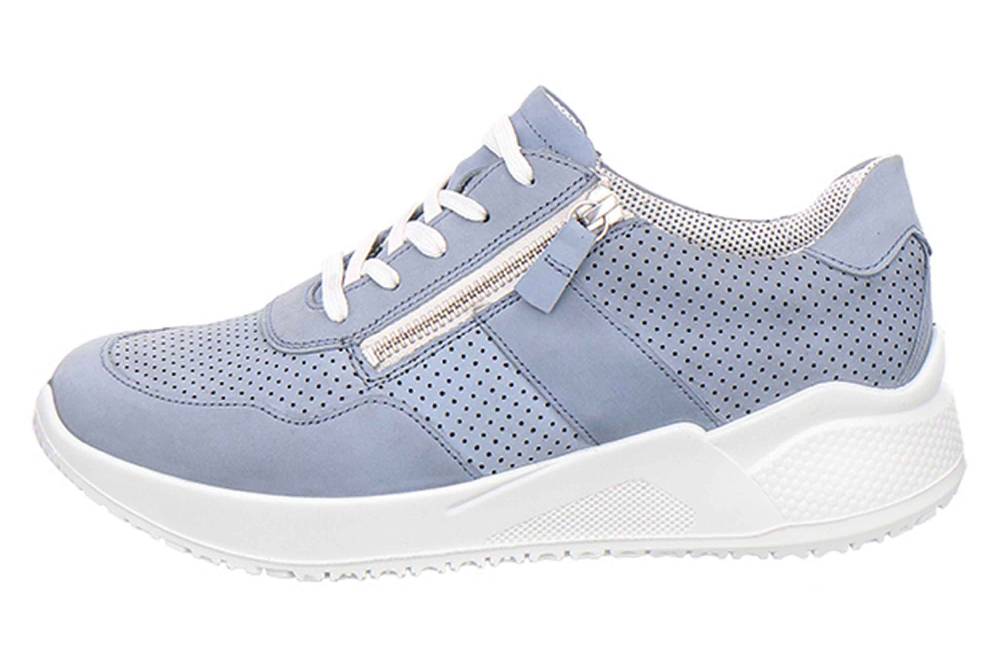 Jomos Sneaker 21 Halbschuhe in Übergrößen Blau [D2C] 810392 96 848 große Damenschuhe