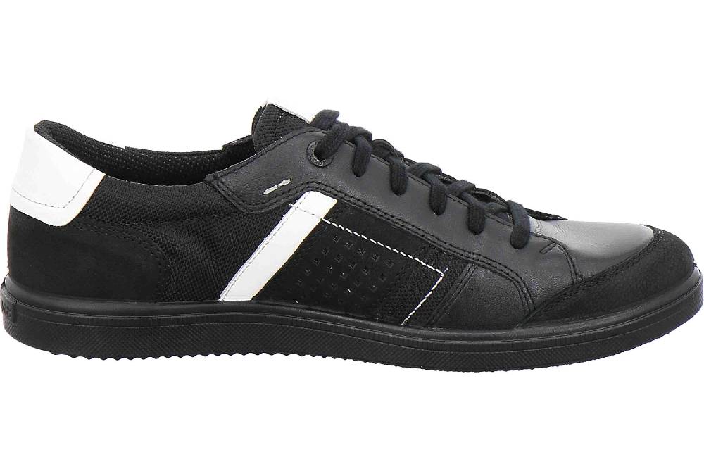 Jomos Sneaker In Übergrößen Schwarz 316318 852 0069 Große Herrenschuhe