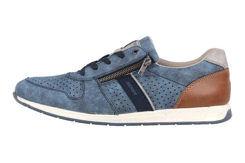 Jomos STARTER II Halbschuhe in Übergrößen Blau [D2C] 328398 965 9025 große Herrenschuhe