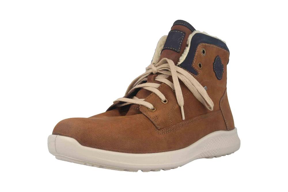 Jomos Stiefel In Übergrößen Braun 322904 849 3181 Große Herrenschuhe