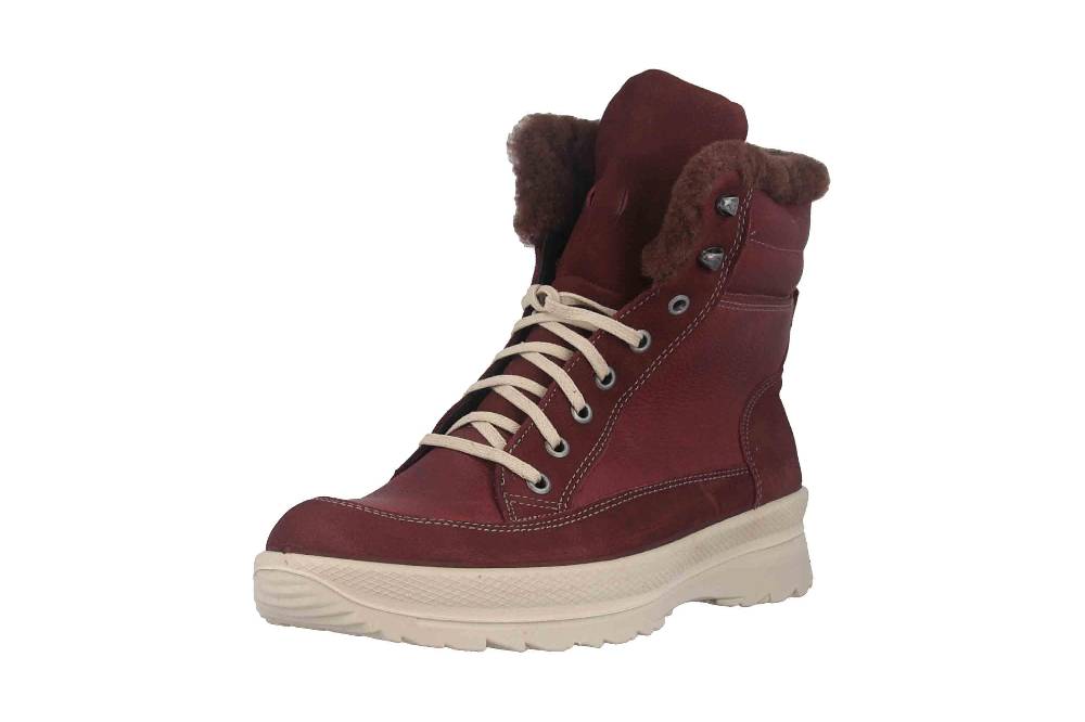 Jomos Stiefel In Übergrößen Rot 853503 945 581 Große Damenschuhe