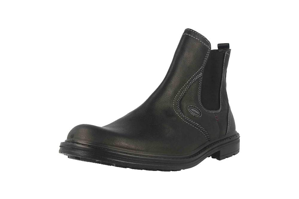 Jomos Stiefel In Übergrößen Schwarz 207702 37 000 Große Herrenschuhe