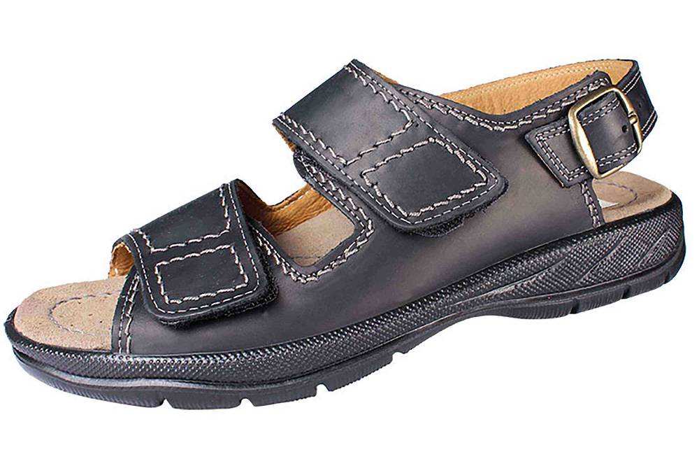 Jomos Tornado Sandalen In Schwarz 503607 42 000 Herrenschuhe