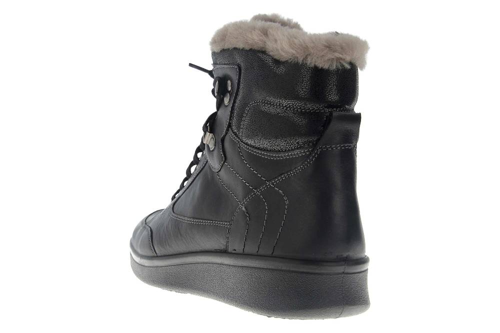 Jomos Winterflora Halbschuhe In Übergrößen Schwarz 856506 121 000 Große Damenschuhe