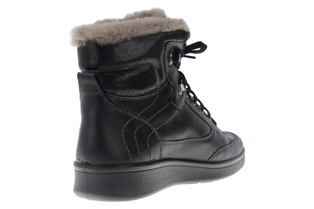 Jomos Winterflora Halbschuhe In Übergrößen Schwarz 856506 121 000 Große Damenschuhe