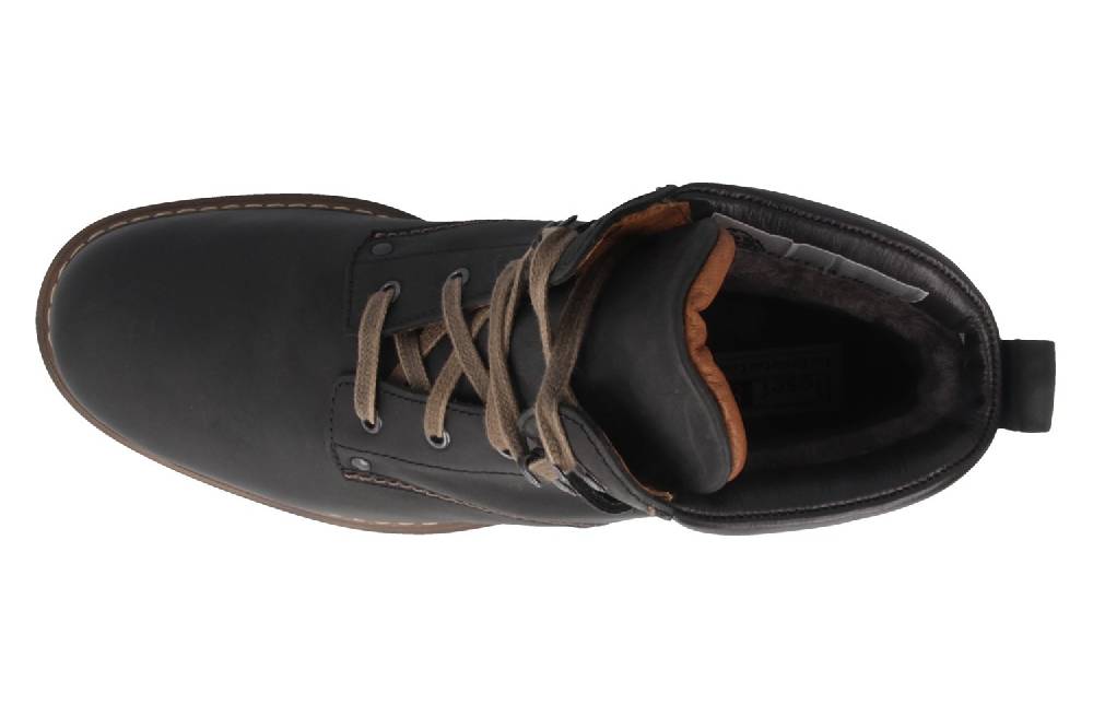 Josef Seibel Adelboden Stiefel In Übergrößen Schwarz 21925 LA66 600 Große Herrenschuhe