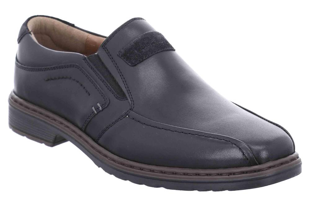 Josef Seibel Alastair 03 Slipper In Übergrößen Schwarz 42803 860 100 Große Herrenschuhe