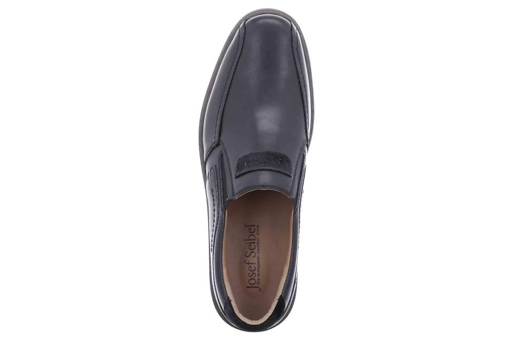 Josef Seibel Alastair 03 Slipper In Übergrößen Schwarz 42803 860 100 Große Herrenschuhe