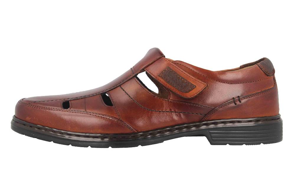 Josef Seibel Alastair 08 Halbschuhe in Übergrößen Braun 42808 860 370 große Herrenschuhe