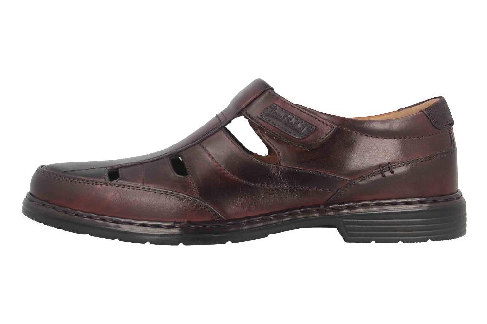 Josef Seibel Alastair 08 Halbschuhe in Übergrößen Rot 42808 860 411 große Herrenschuhe