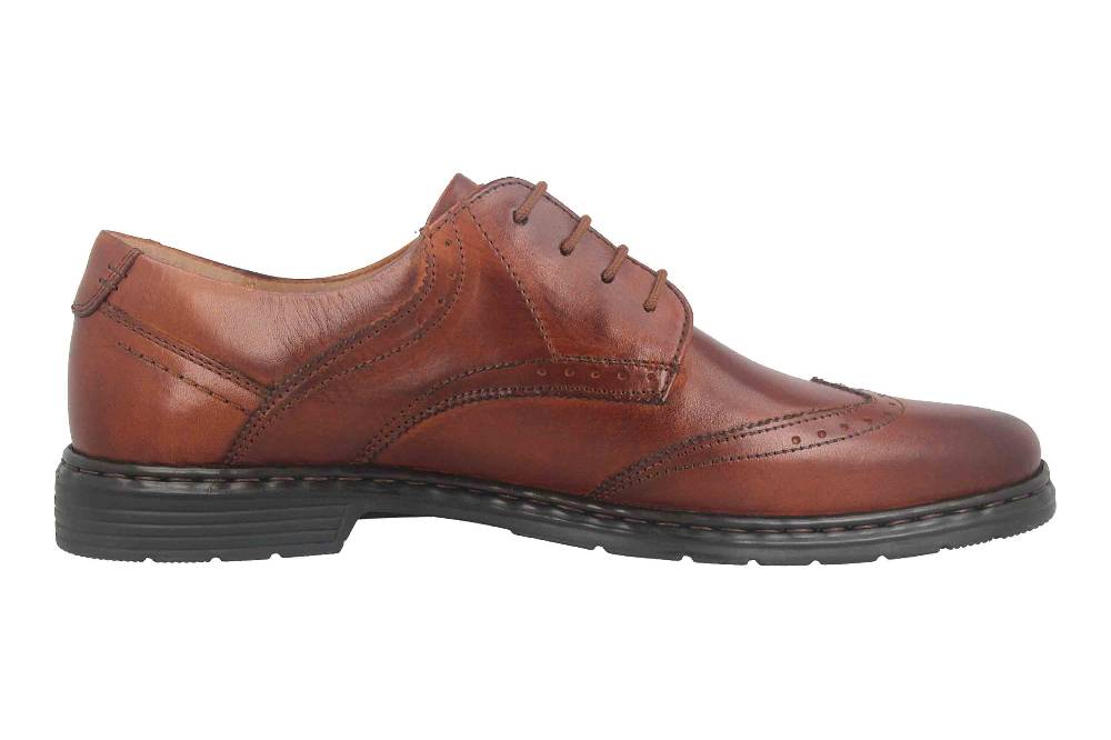Josef Seibel Alastair 14 Halbschuhe In Übergrößen Braun 42814 859 370 Große Herrenschuhe