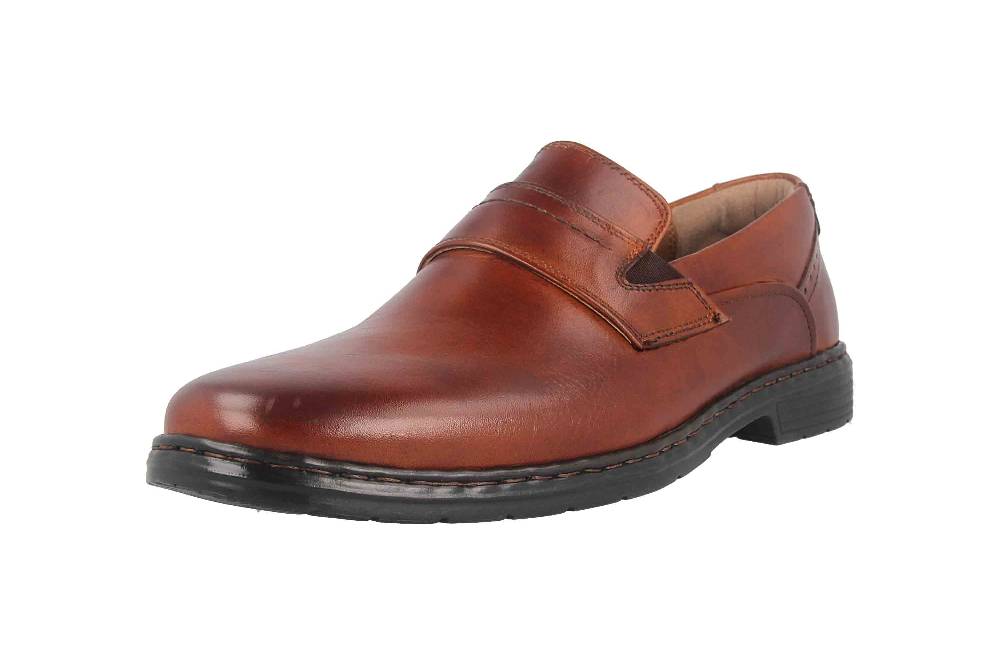 Josef Seibel Alastair 15 Slipper In Übergrößen Braun 42815 859 370 Große Herrenschuhe