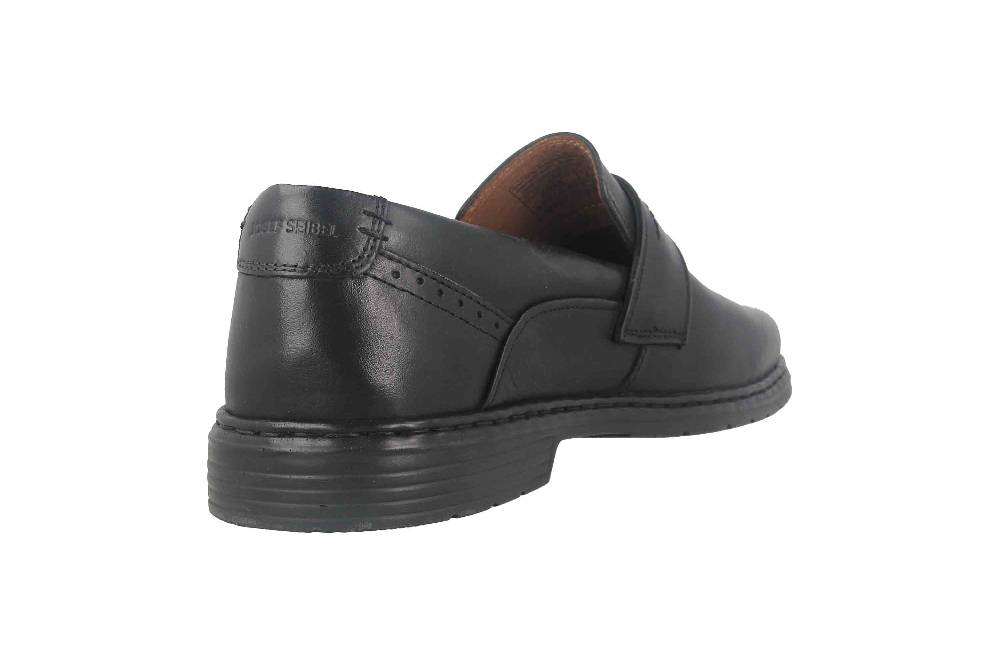 Josef Seibel Alastair 15 Slipper In Übergrößen Schwarz 42815 859 100 Große Herrenschuhe