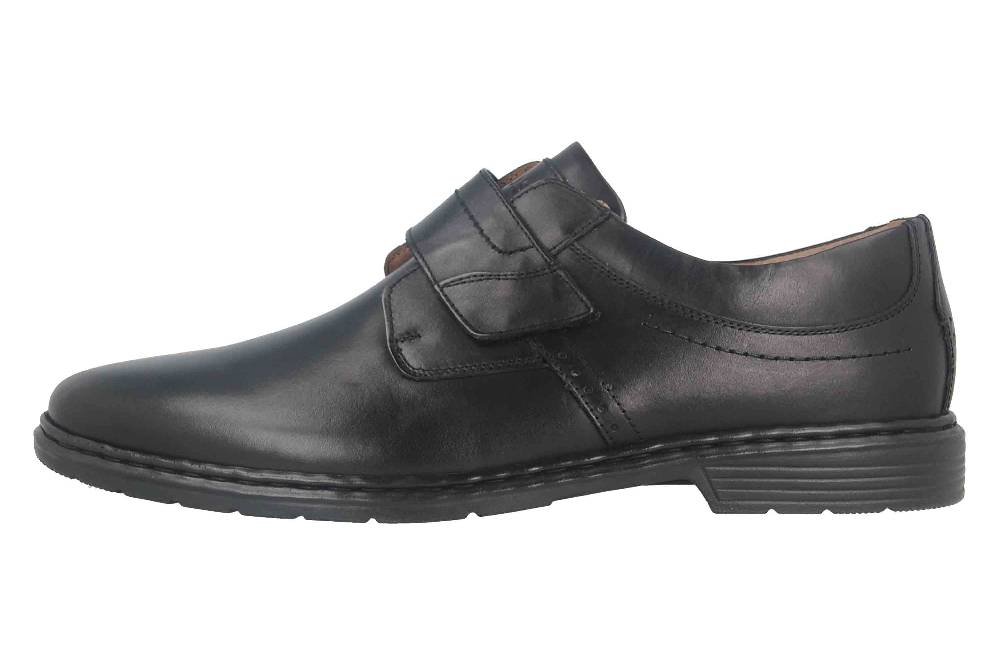 Josef Seibel Alastair 16 Halbschuhe in Übergrößen Schwarz 42816 859 100 große Herrenschuhe