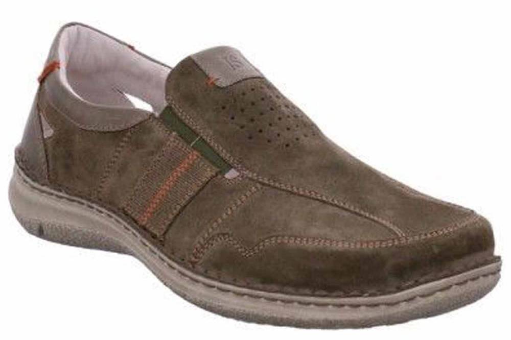 Josef Seibel Anvers 26 Slipper In Übergrößen Grün 43026 949 681 Große Herrenschuhe