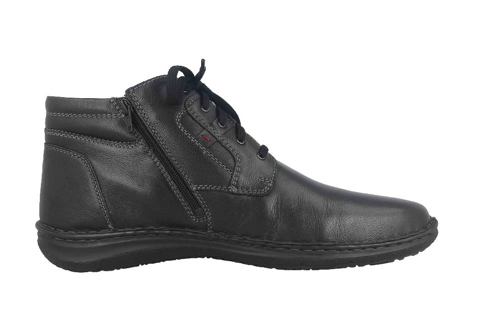Josef Seibel Anvers 35 Stiefeletten In Übergrößen Schwarz 43340 PL703 100 Große Herrenschuhe
