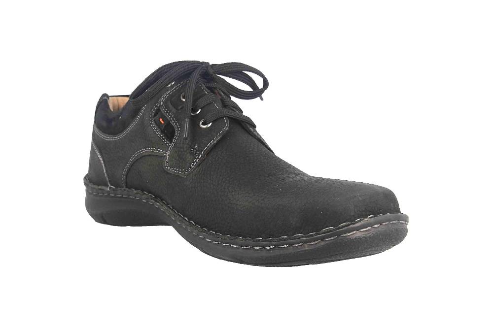 Josef Seibel Anvers 36 Halbschuhe In Übergrößen Schwarz 43390 796 100 Große Herrenschuhe